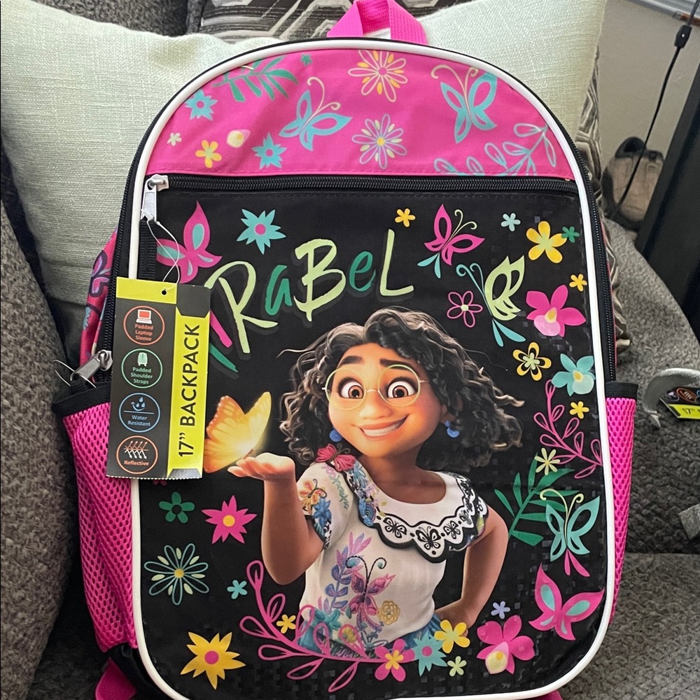 NWT Colorful Character Mirabel Encanto Backpack